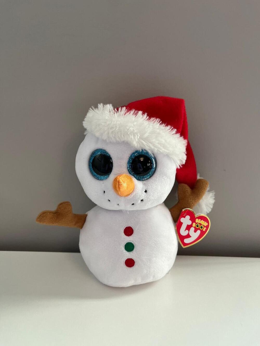 TY Beanie Boo “Scoop” the Snowman (6 inch)